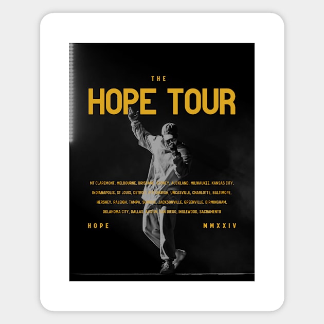 NF Hope Tour 2024 Sticker by Lottz_Design 